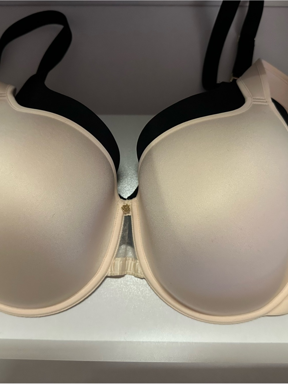 ThirdLove Smooth Smoothing T-Shirt Bra - Pale Pink & Black